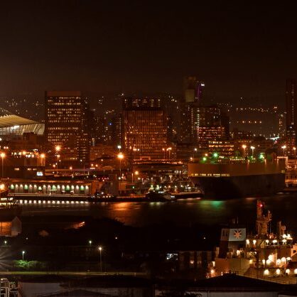 -2-SC-Ronelle-van den Heever-Moses Mabhida at night-