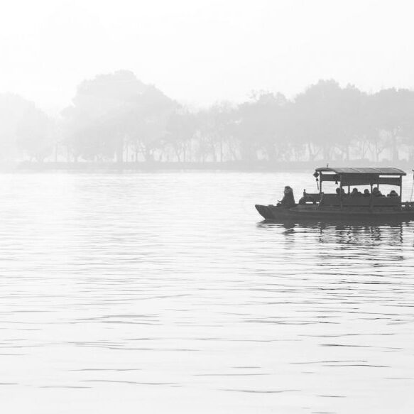 -4-OP-Sampan in the mist - 6671-Terry-Burne-